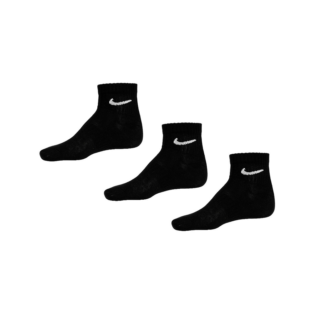 Αθλητικές κάλτσες Nike Chaussettes everyday lightweight noir