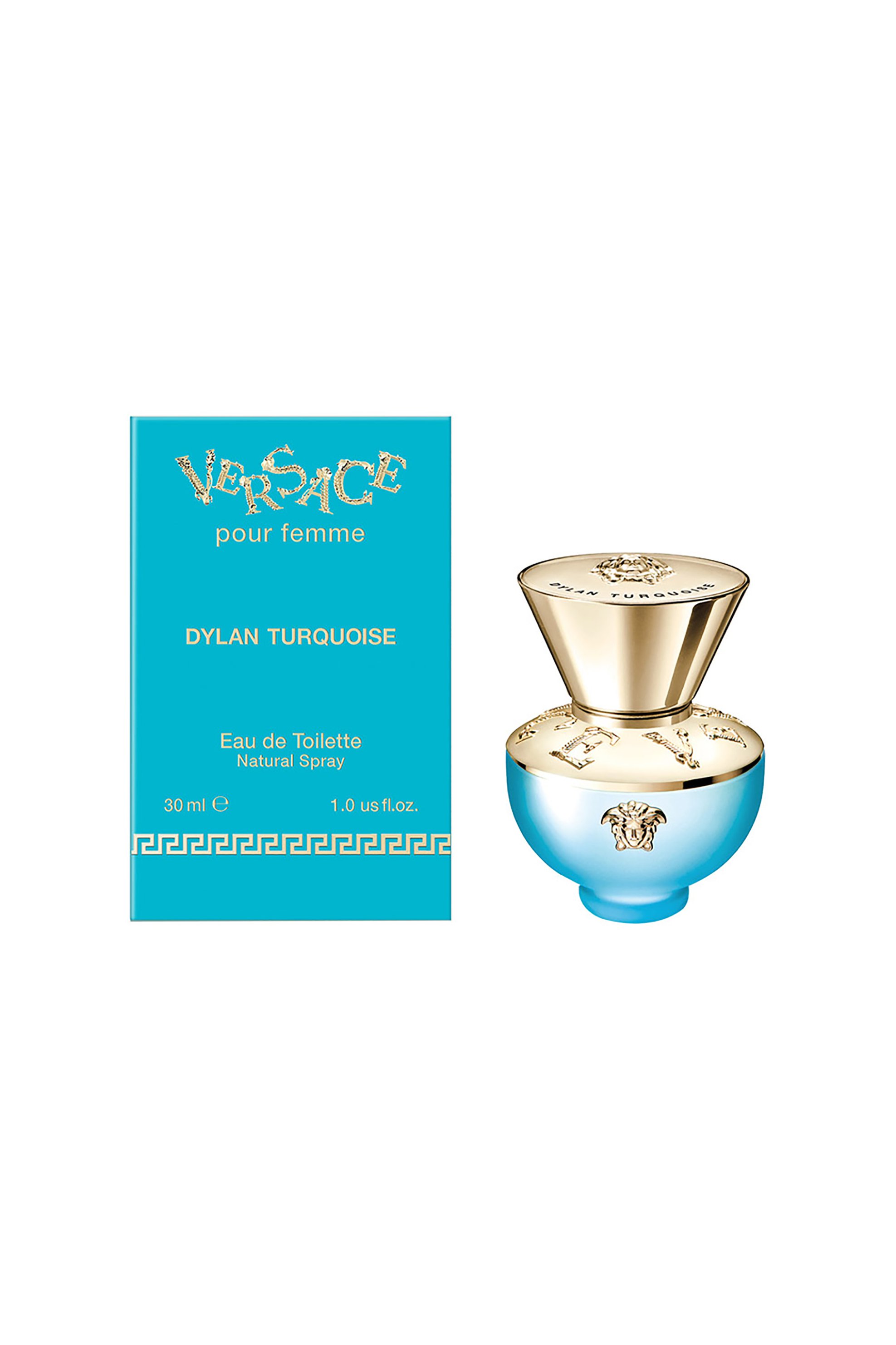Versace Dylan Turquoise Eau de Toilette Natural Spray | 30ml