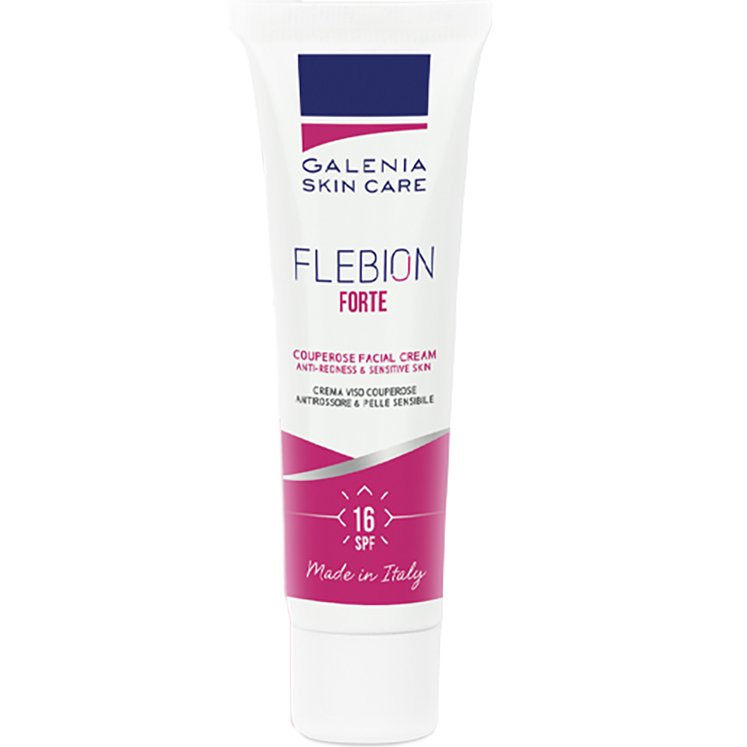 Galenia Skin Care Flebion Forte Spf16 Anti-Redness & Sensitive Skin Cream Κρέμα Μεσαίας Αντηλιακής Προστασίας για την Ροδόχρου Ακμή, την Ερυθρότητα του Προσώπου & τις Ευρυαγγείες 30ml
