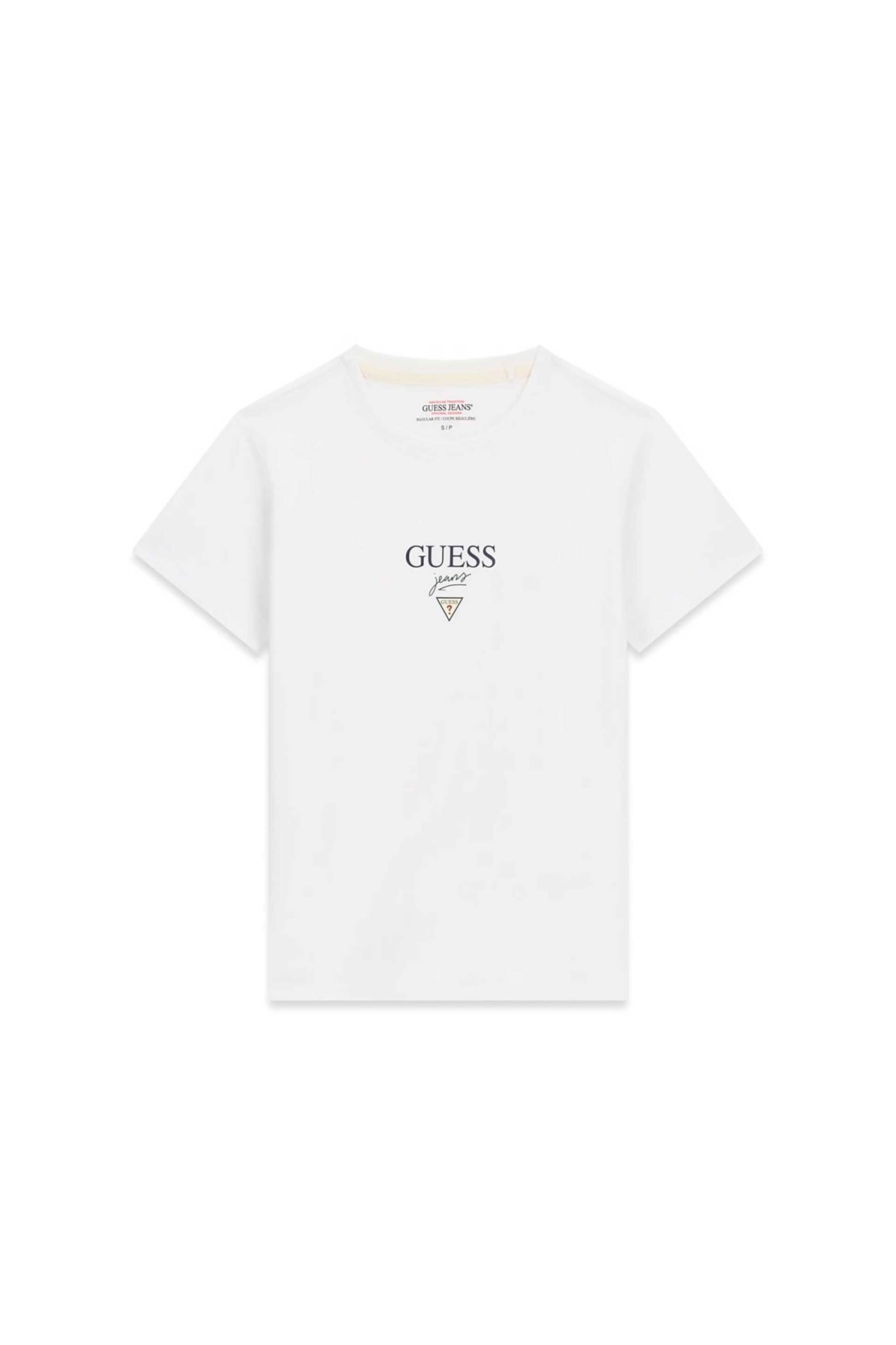 Guess γυναικείο T-shirt με logo print Regular Fit