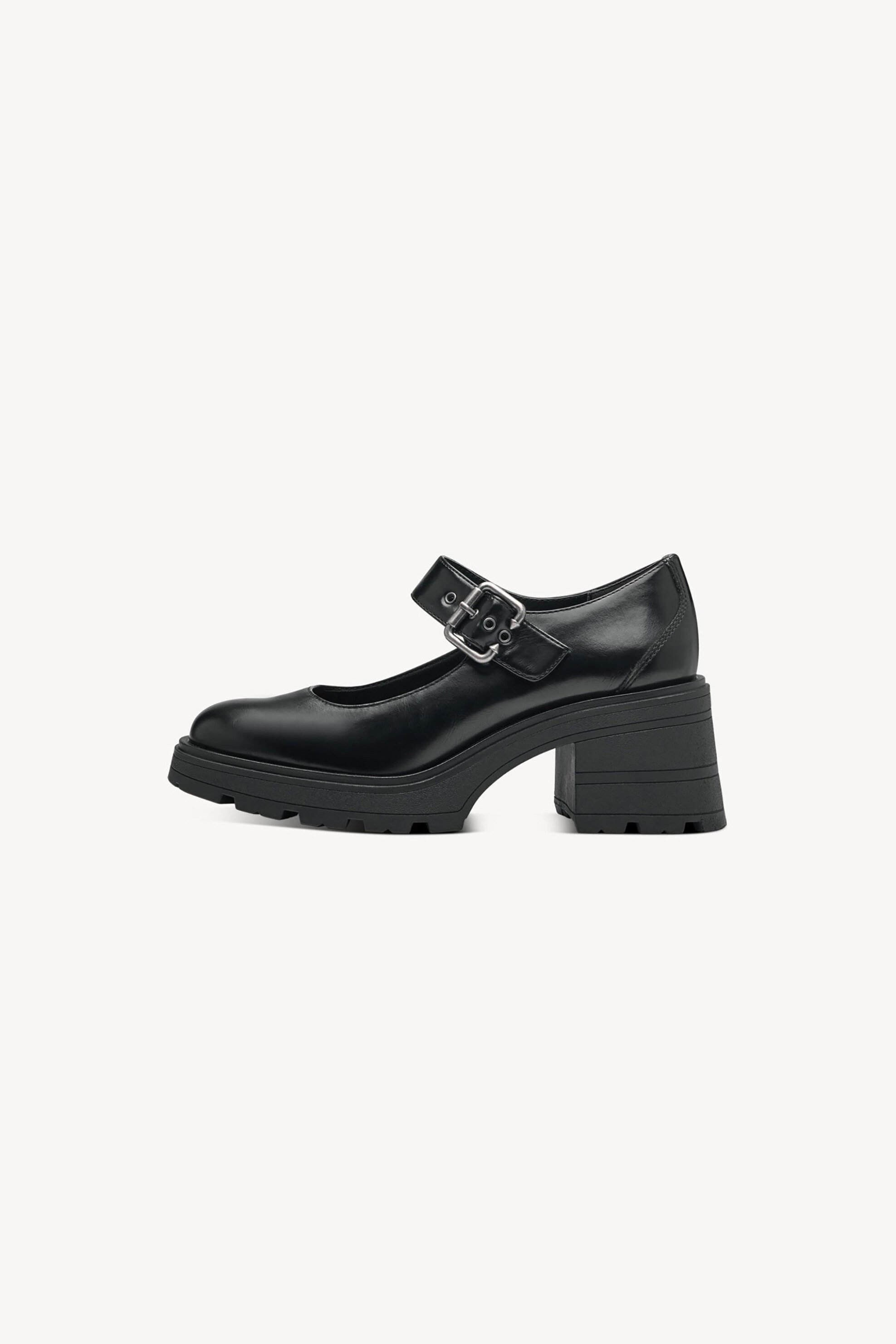 Tamaris γυναικεία loafers μονόχρωμα με μπαρέτα | 36