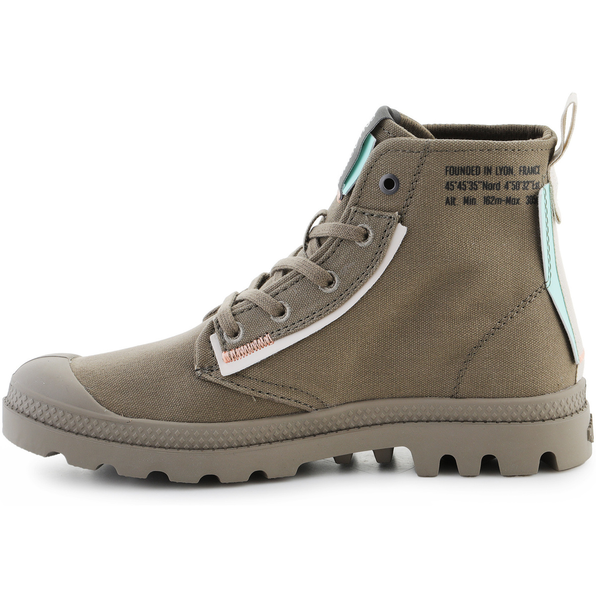 Μπότες Palladium Pampa Underlayer 99183-377-M Dusky Green