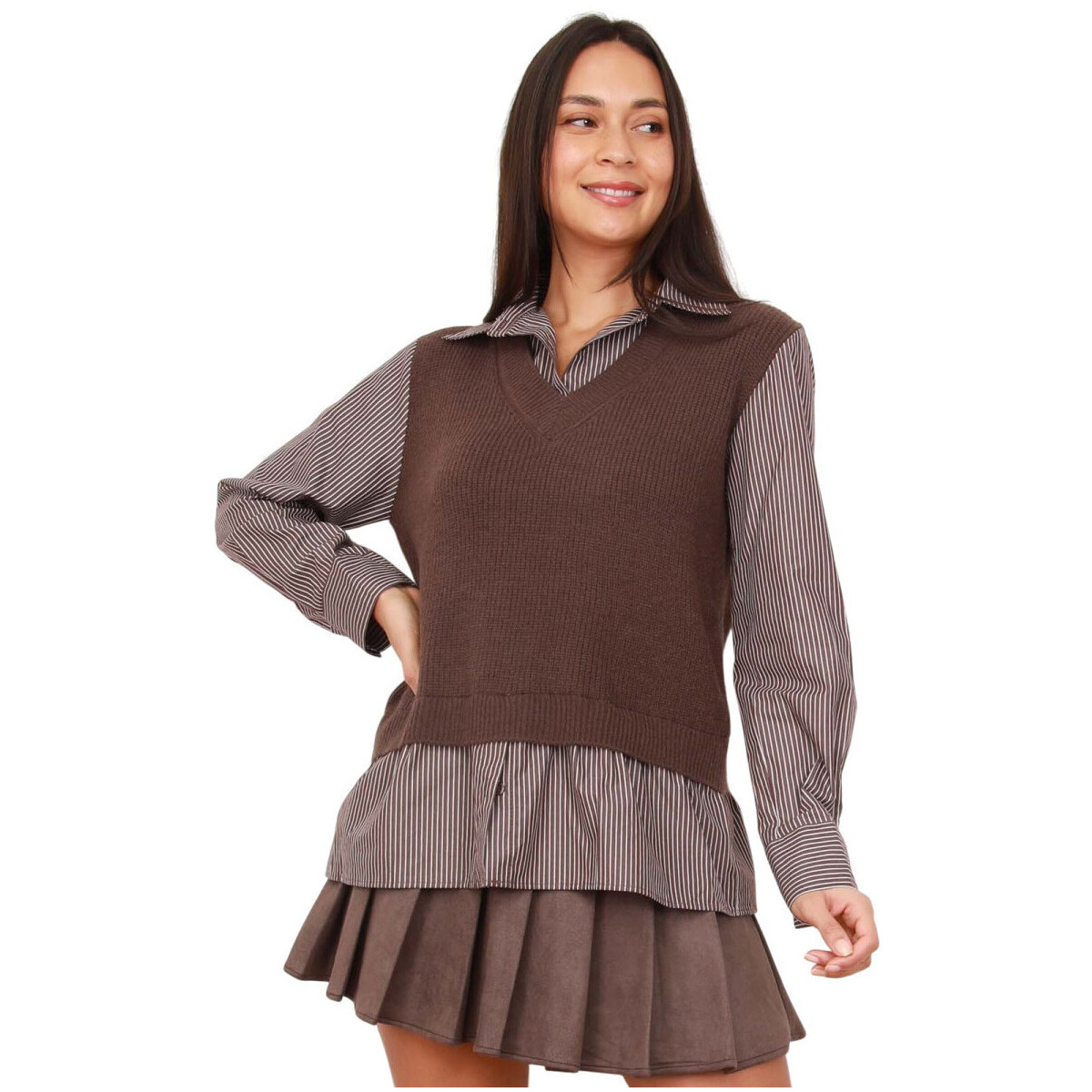 Κοντά Φορέματα La Modeuse 76887_P182105