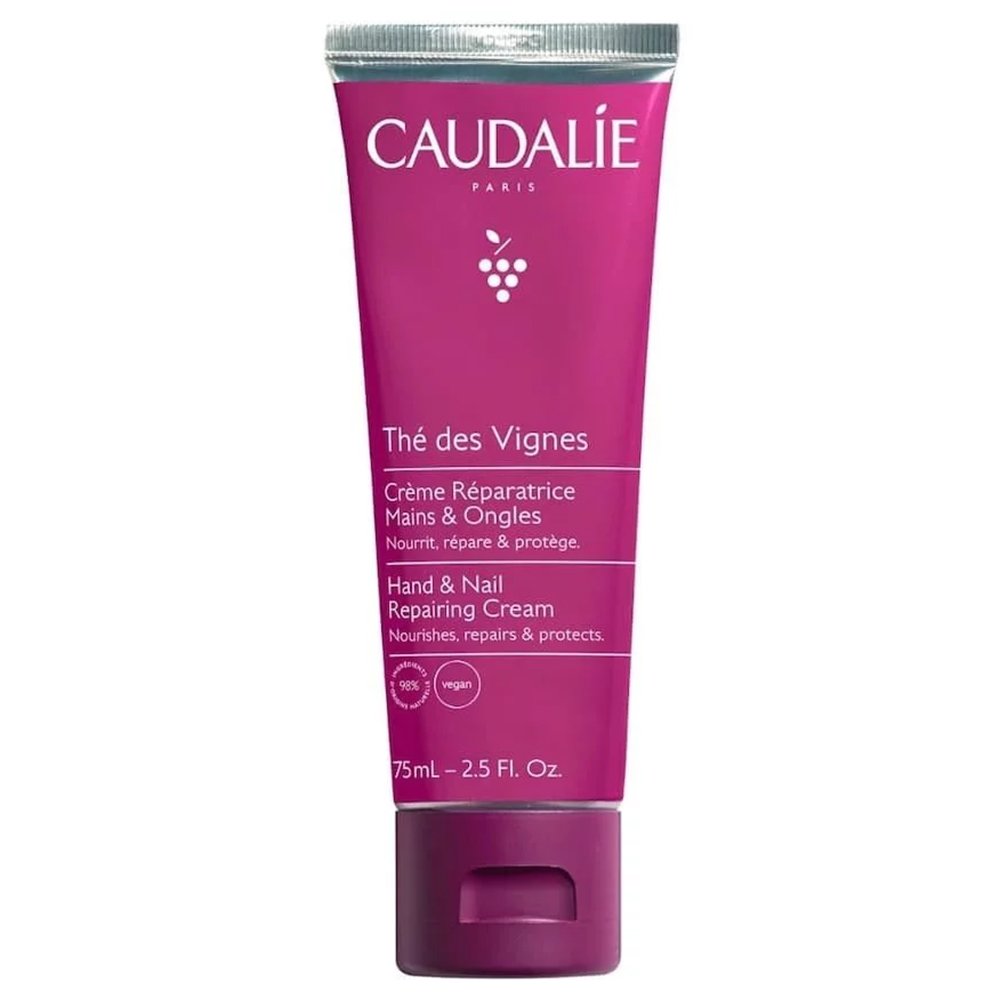 Caudalie Repairing Hand & Nail Repairing Cream Ενυδατική & Επανορθωτική Κρέμα Χεριών & Νυχιών για Ξηρό Δέρμα 75ml