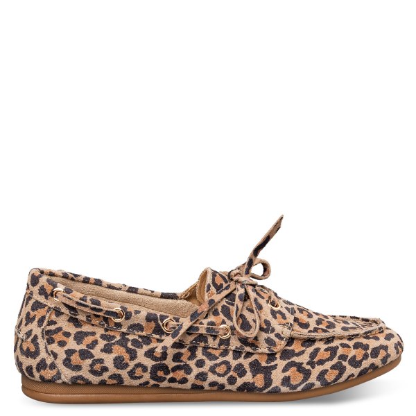 SUEDE BOAT LOAFERS