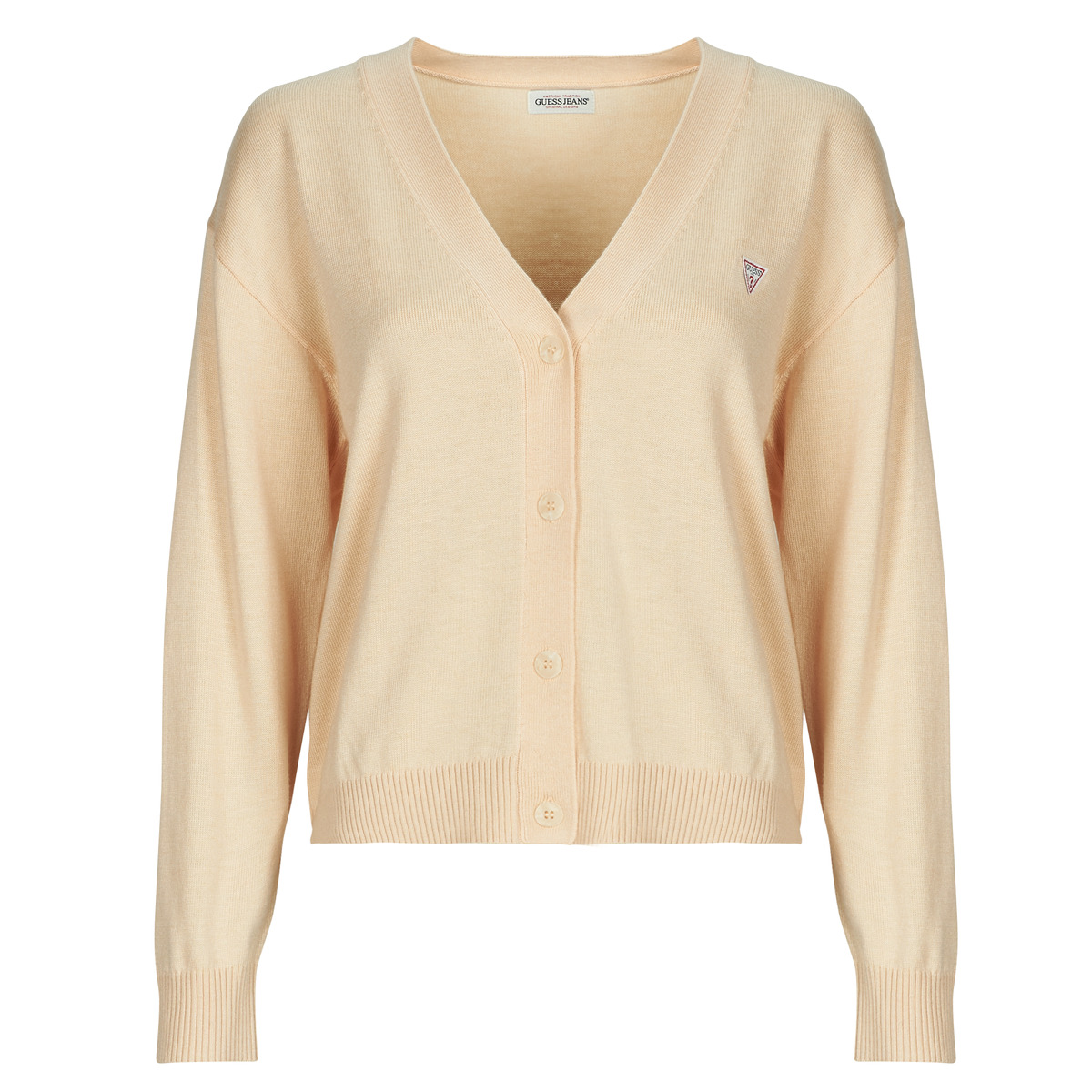 Μπουφάν / Ζακέτες Guess GJ LS VN MINI TRIANGLE CARDI