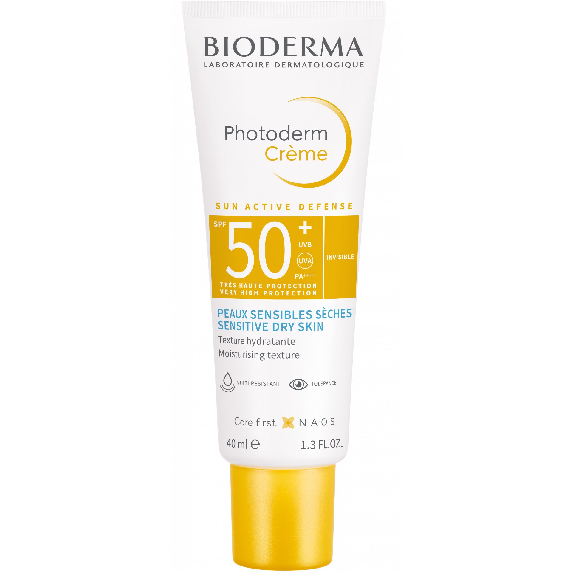 Bioderma Photoderm Moisturizing Creme Spf50+ Λεπτόρρευστη Αντηλιακή Κρέμα Προσώπου Πολύ Υψηλής Προστασίας & Ενυδάτωσης για 40ml