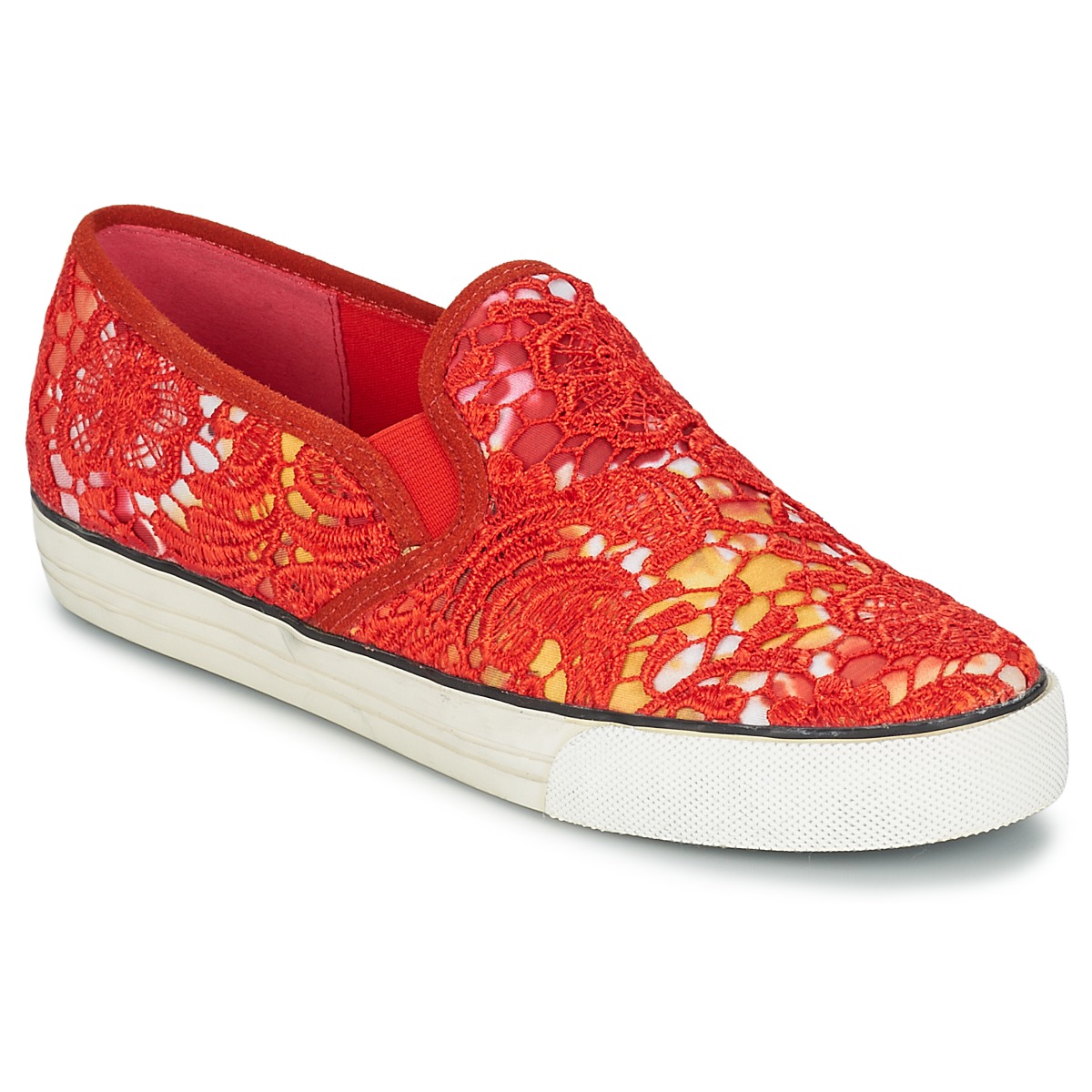 Slip on Colors of California LACE SLIP