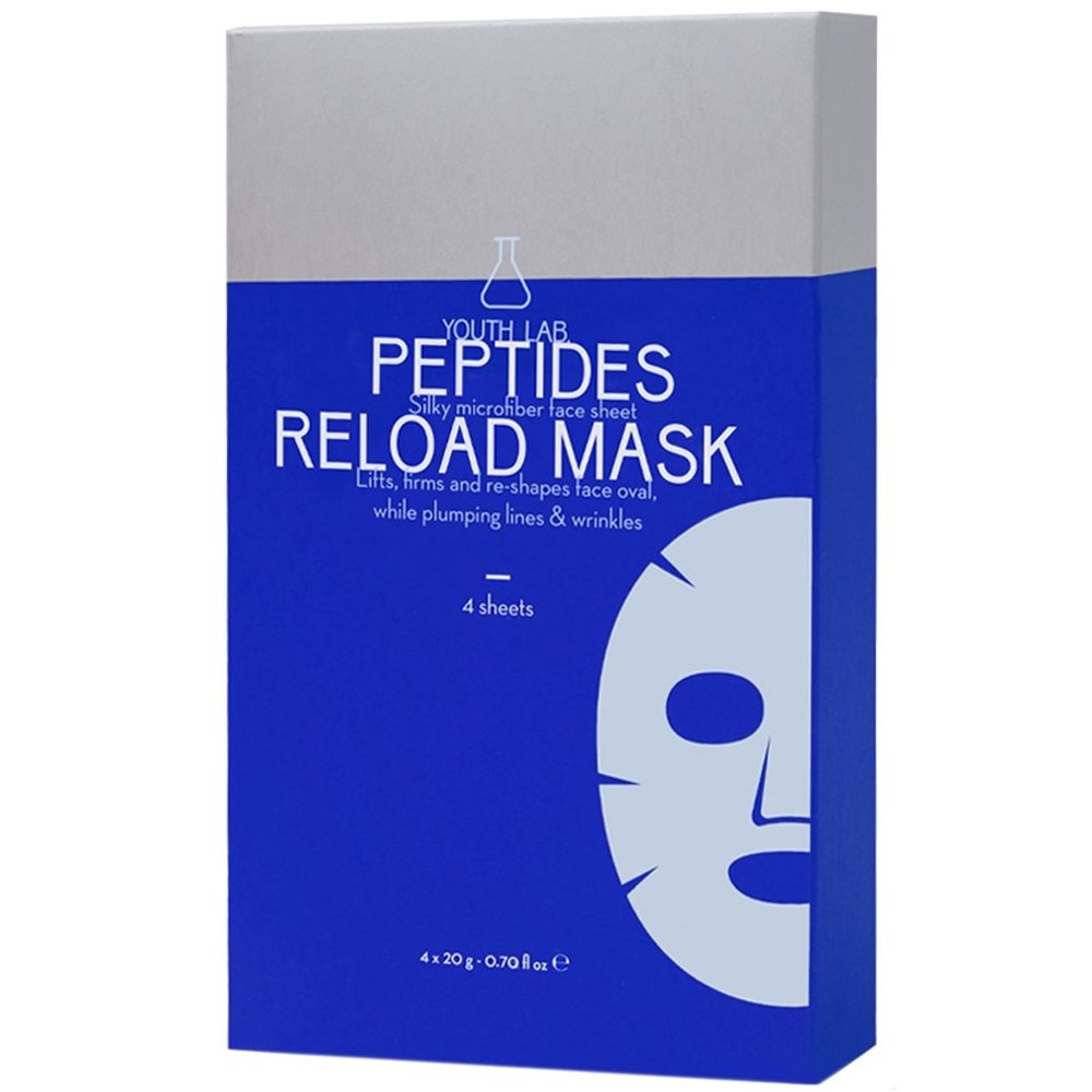 Youth Lab Peptides Reload Mask Υφασμάτινη Μάσκα Προσώπου με Πεπτίδια, για Πλήρη Αναδόμηση της Ώριμης Επιδερμίδας 4x20g