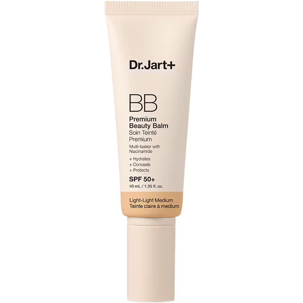 Dr.Jart+ BB Premium Spf50+ Beauty Balm Ενυδατική Κρέμα Προσώπου Πολύ Υψηλής Αντηλιακής Προστασίας με Χρώμα για Ελαφριά Κάλυψη 40ml - Light-Light Medium
