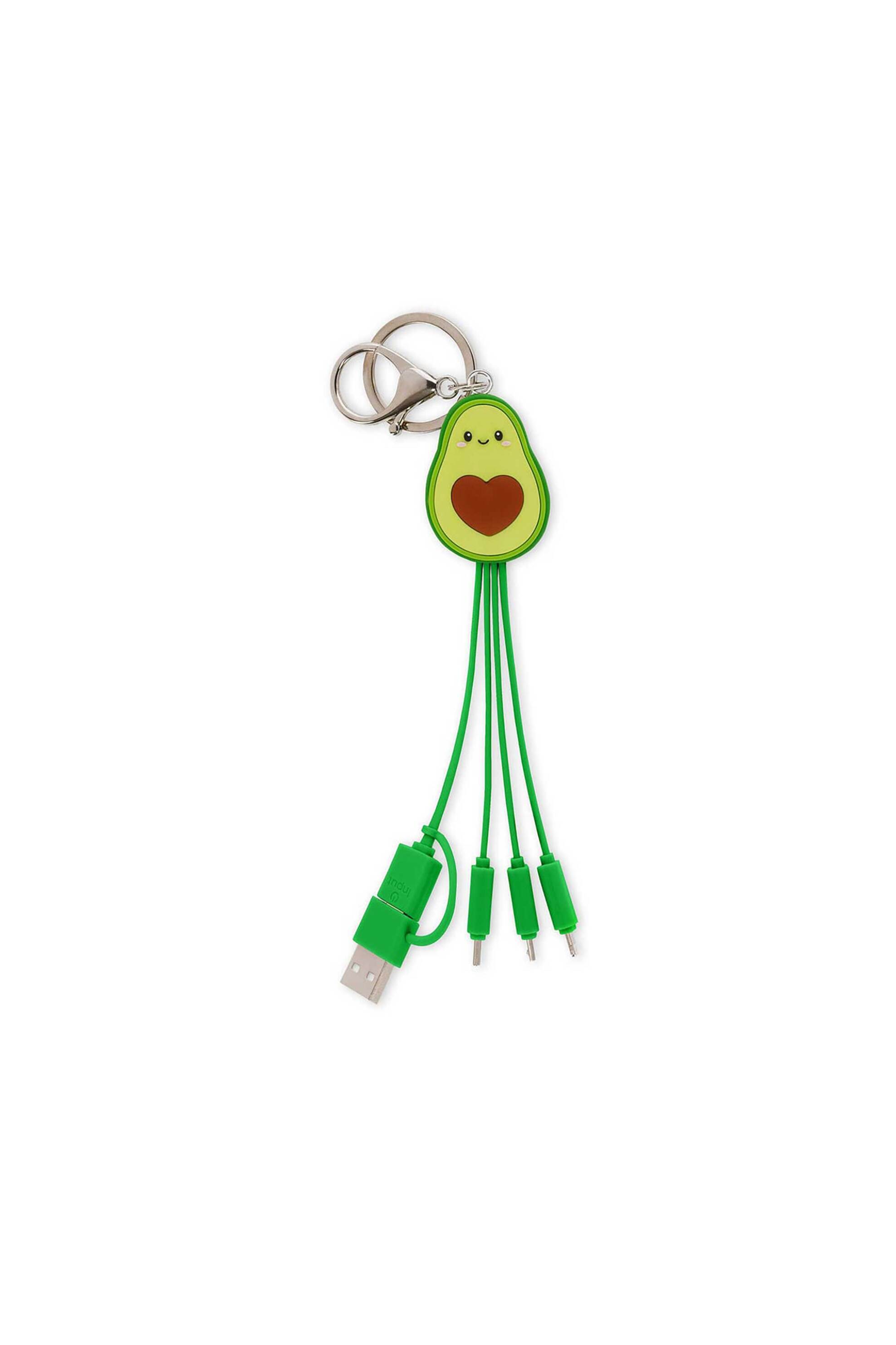 Legami 6-in-1 Keychain Charging Cable - Link Up - Avocado