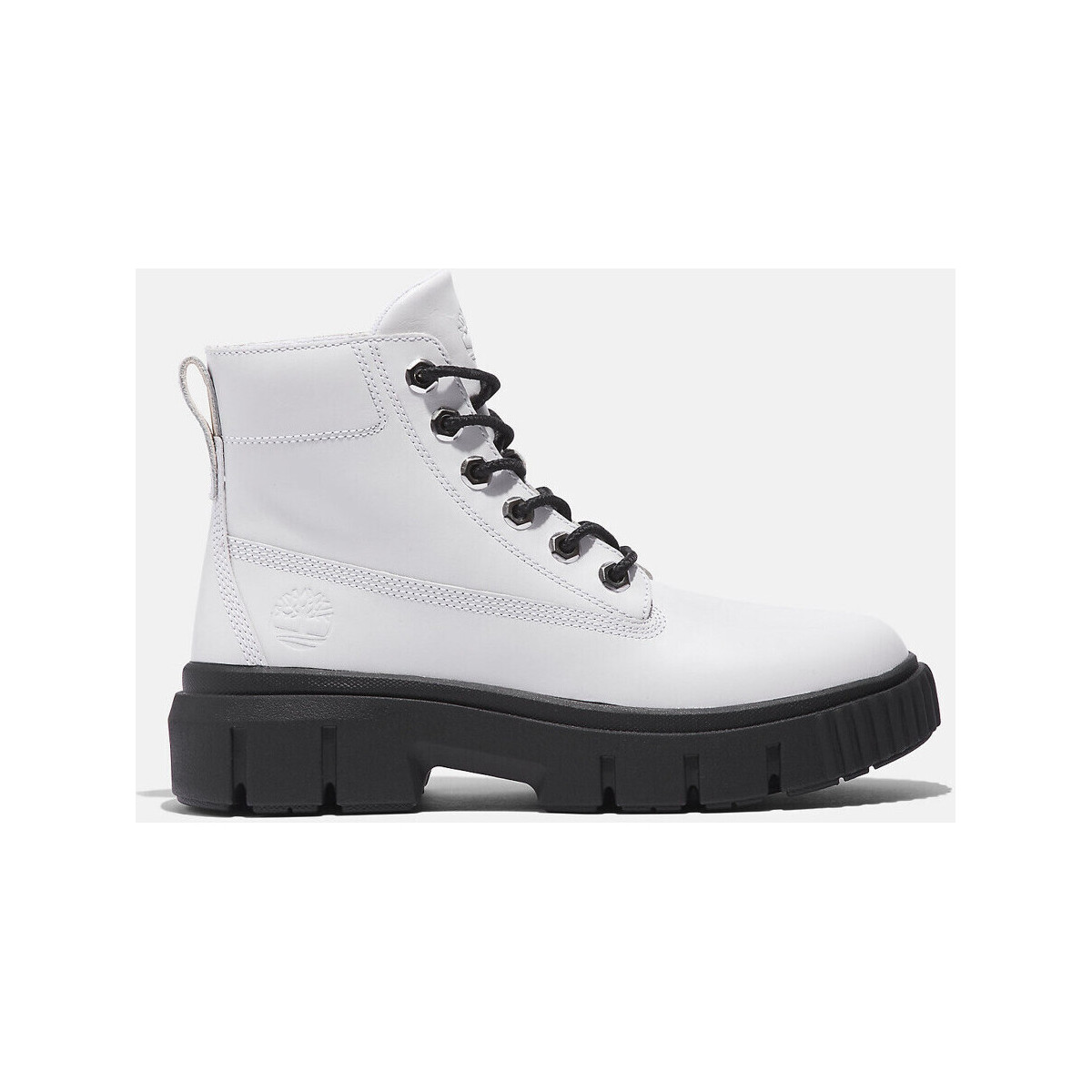 Μποτίνια Timberland Grey mid lace boot