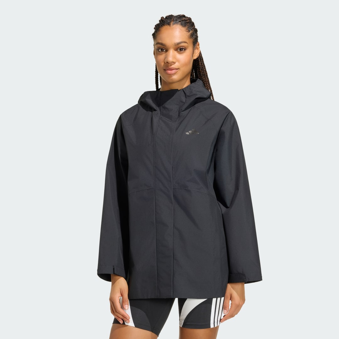 ESSENTIALS RAIN PARKA