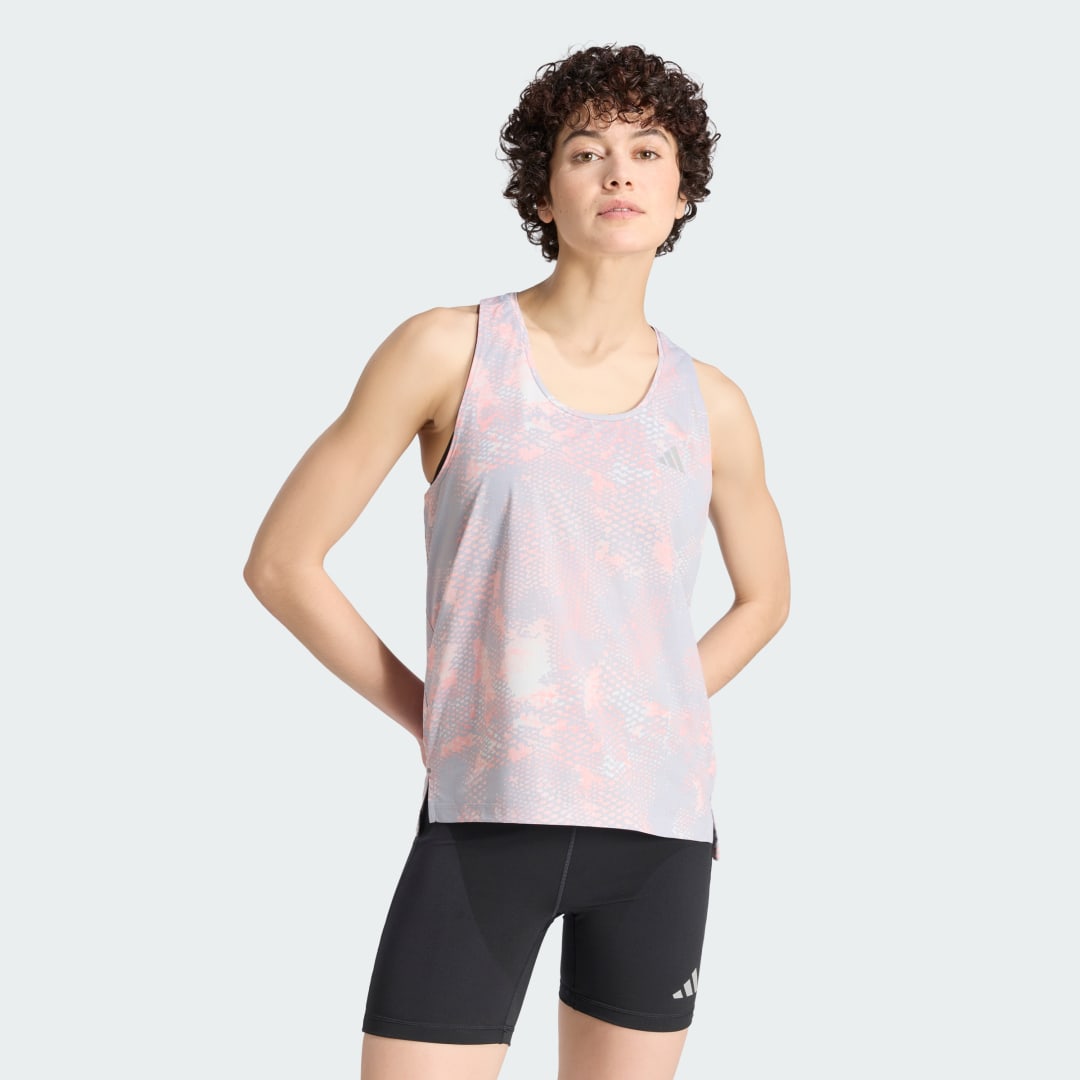 Αμάνικη μπλούζα ADI365 Running Animal Print Iconic