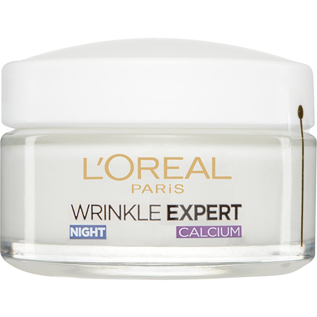 L'Oreal Paris Wrinkle Expert 55+ Calcium Night Cream Αντιρυτιδική & Συσφικτική Κρέμα Νυκτός Προσώπου 50ml