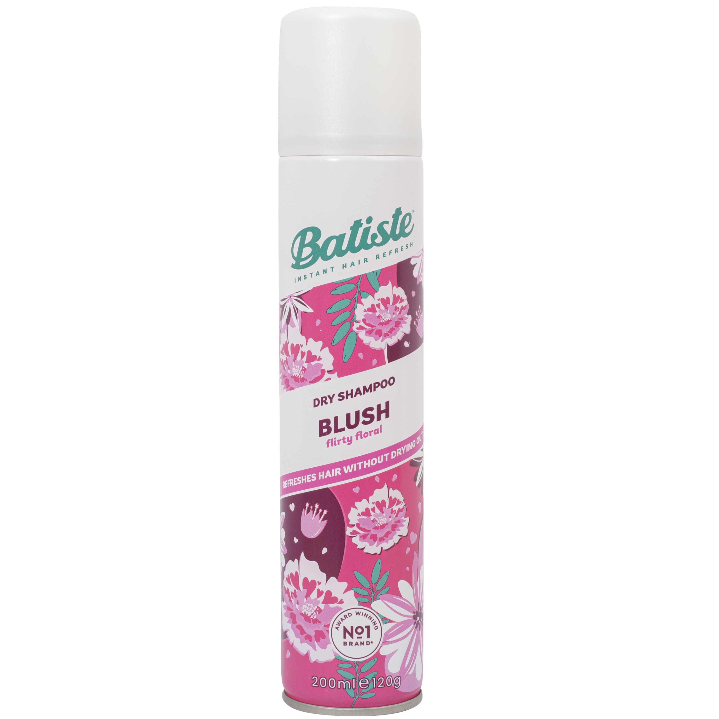 Batiste Blush Flirty Floral Dry Shampoo Hair Ξηρό Σαμπουάν με Άρωμα Λουλουδιών 200ml