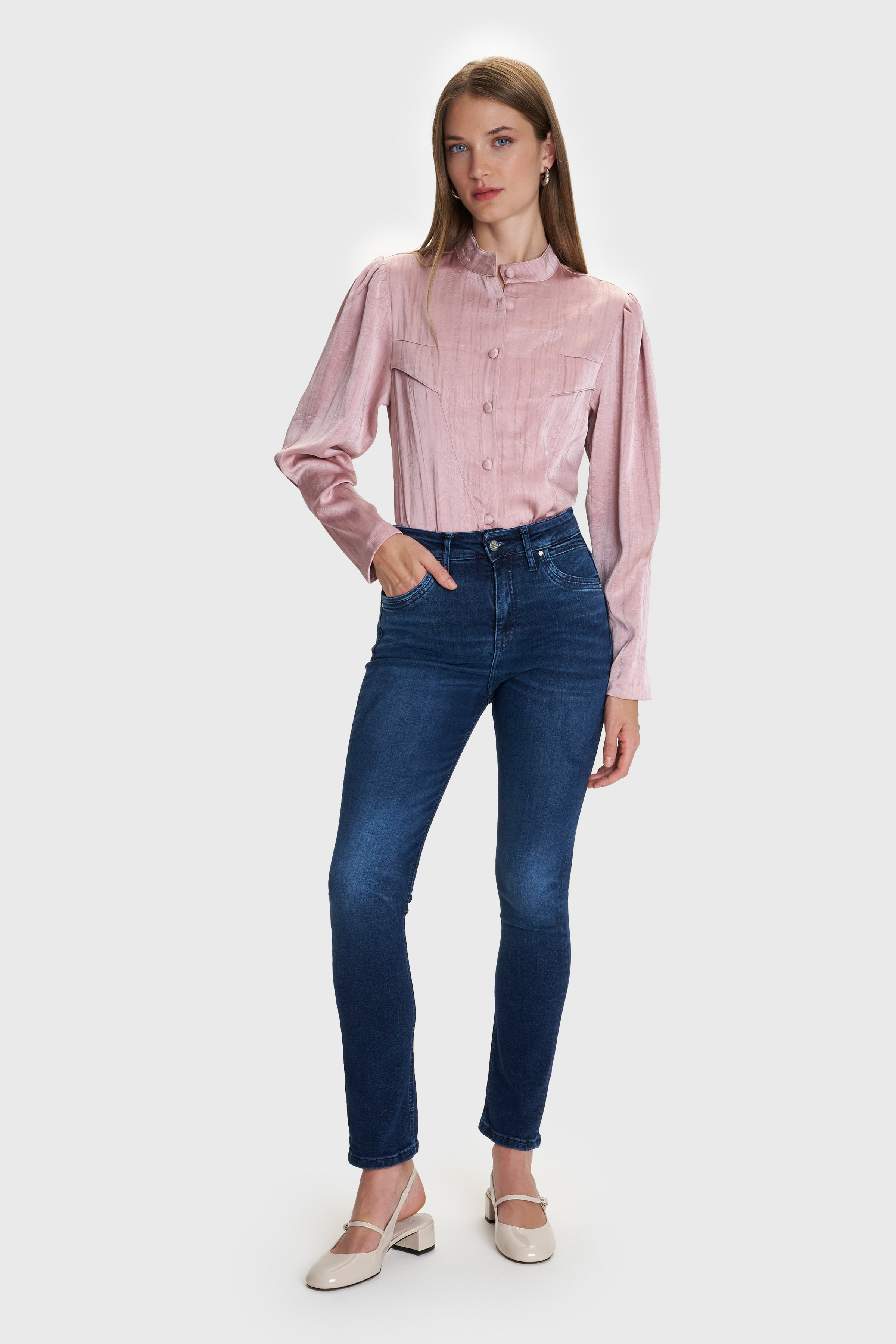 Τζιν παντελόνι slim fit - Μπλε