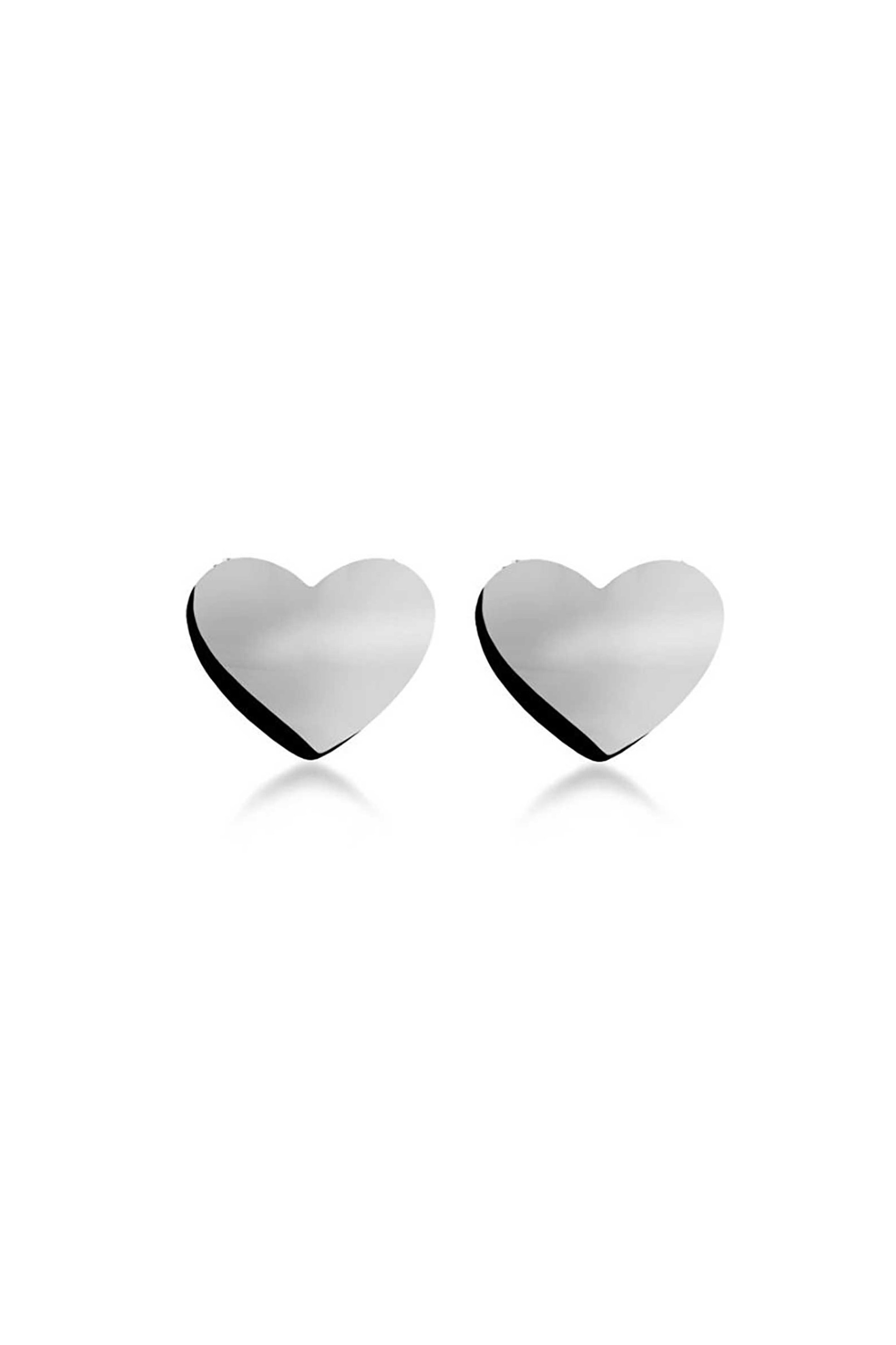 EDBLAD γυναικεία σκουλαρίκια "Pure Heart Studs Steel"