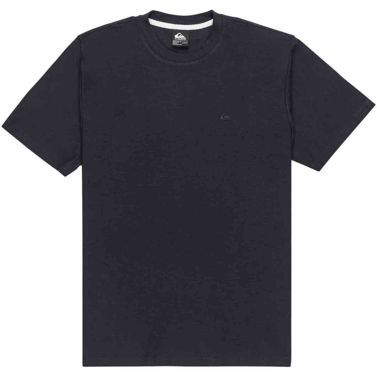 T-shirt με κοντά μανίκια Quiksilver Camiseta Slub Roundneck manga corta azul oscuro