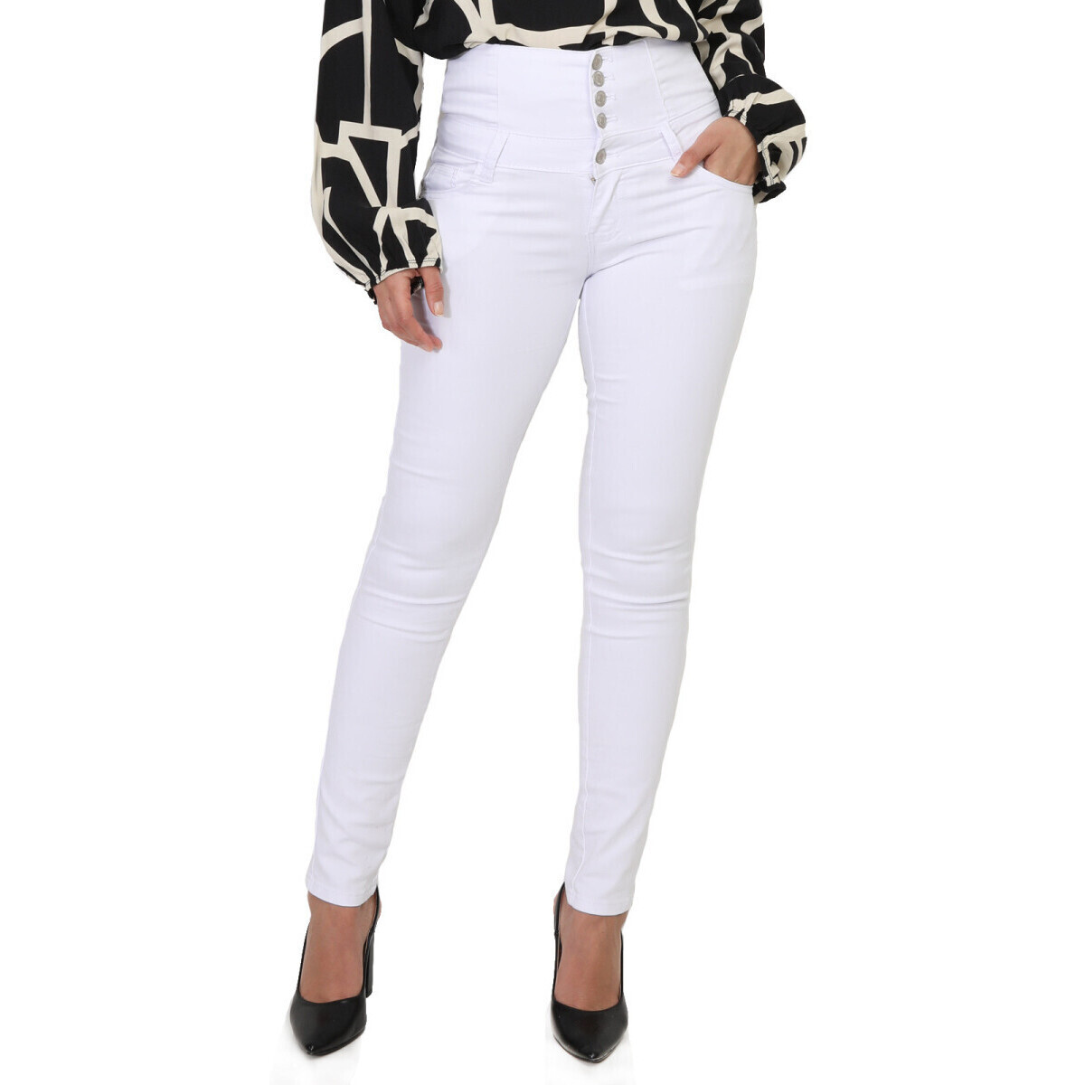 Skinny Τζιν La Modeuse 69660_P162142