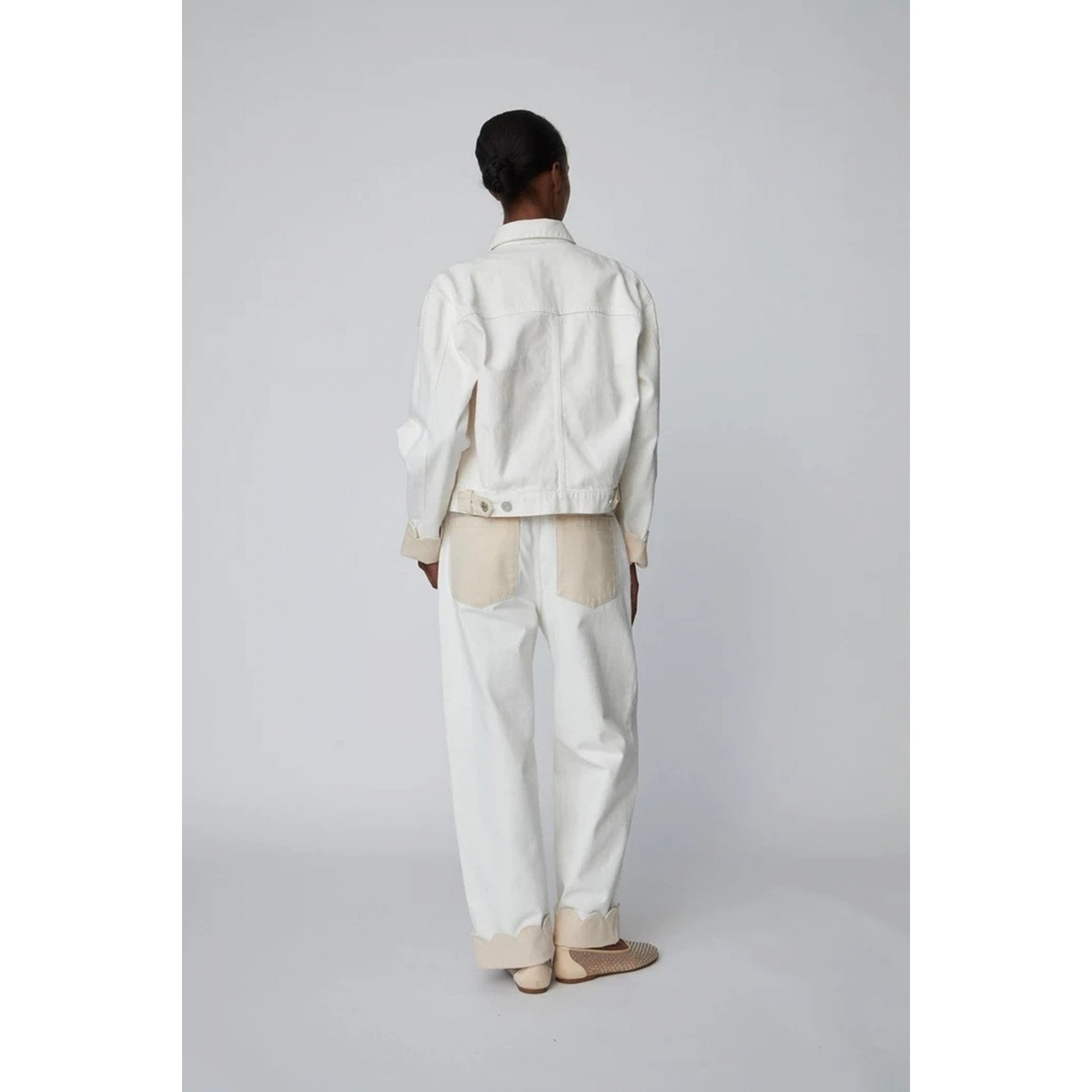 Σακάκια Stella Nova TWO-TONED COTTON JACKET