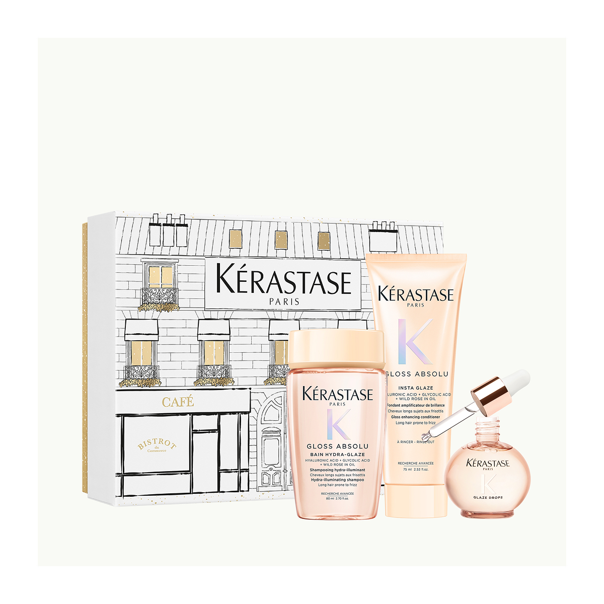 Limited Edition Set Gloss Absolu Travel Icons Για Λεία & Λαμπερά Μαλλιά
