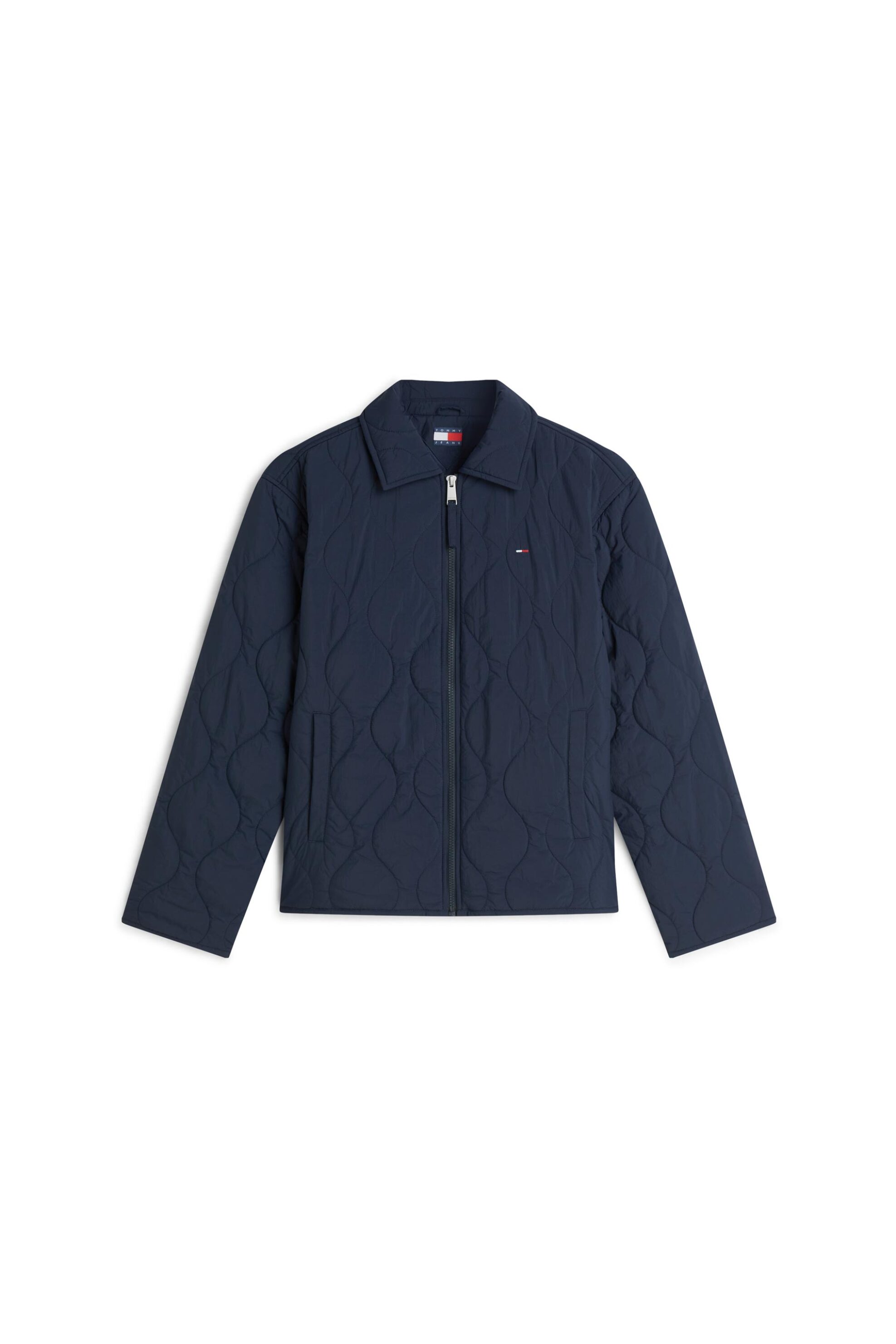 Tommy Jeans γυναικείο αδιάβροχο jacket καπιτονέ με λογότυπο Relaxed Fit