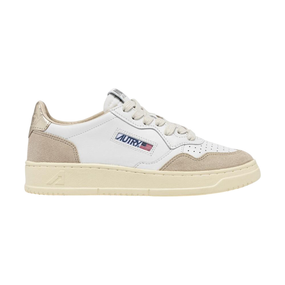 Xαμηλά Sneakers Autry Medalist Low White Gold (Women's)