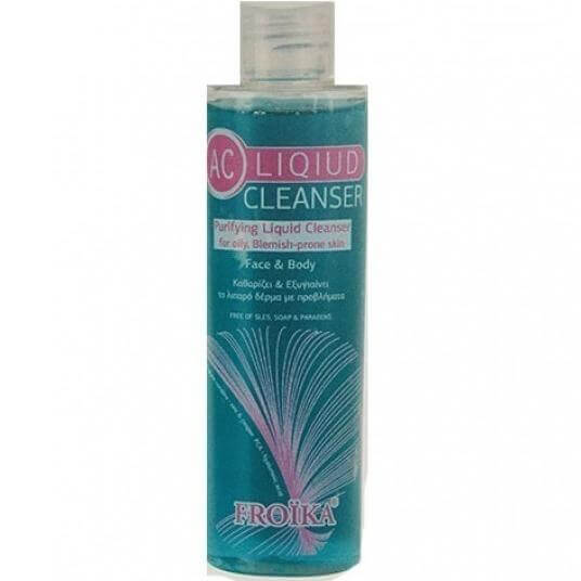 Froika AC Liquid Cleanser Εξειδικευμένη Καθαριστική Βάση Με Ενσωματωμένο Ψευδάργυρο 200ml