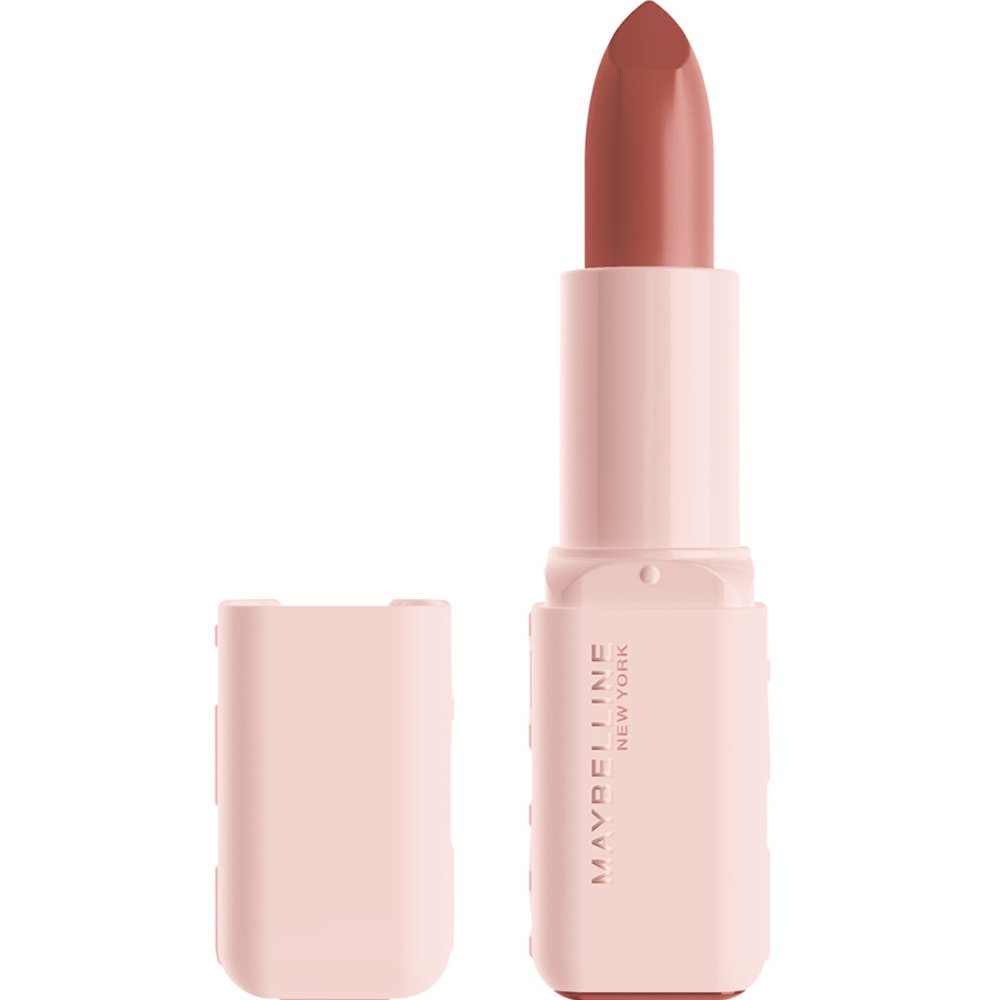 Maybelline Satin Lipstick Serum Ενυδατικό Κραγιόν που Προσφέρει Αποτέλεσμα Όγκου με Υαλουρονικό Οξύ, 3,4g - 101 Upstate
