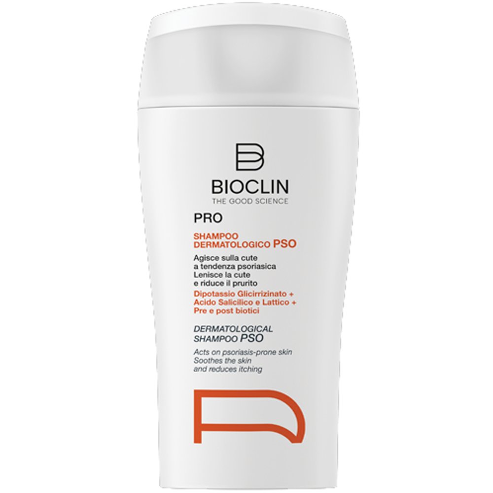 Bioclin Pro Hair Dermatological PSO Shampoo Σαμπουάν Κατάλληλο για το Τριχωτό με Συμπτώματα Ψωρίασης, με Κερατολυτική Δράση & Απομάκρυνση των Λεπιών 125ml