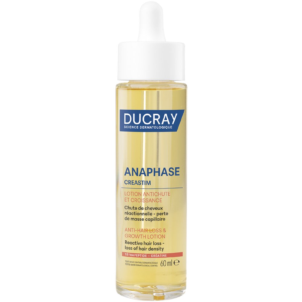 Ducray Anaphase Creastim Anti Hair Loss & Growth Lotion Λοσιόν Αγωγής Μαλλιών για την Αντιμετώπιση της Αντιδραστικής Τριχόπτωσης Μετά από Τοκετό, Άγχος, Κόπωση ή Αλλαγή Εποχής 60ml