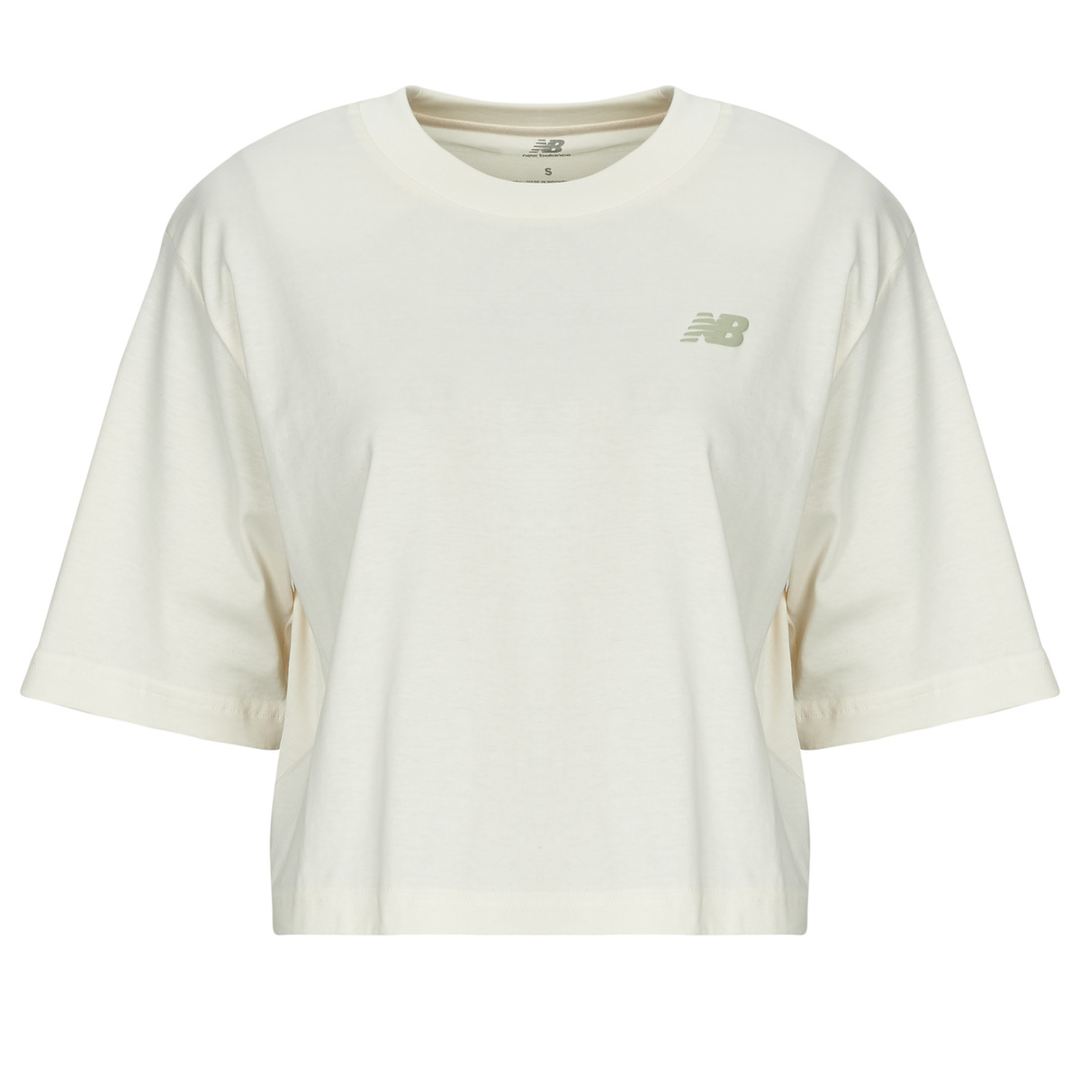 T-shirt με κοντά μανίκια New Balance LINEAR HERITAGE RELAXED T-SHIRT