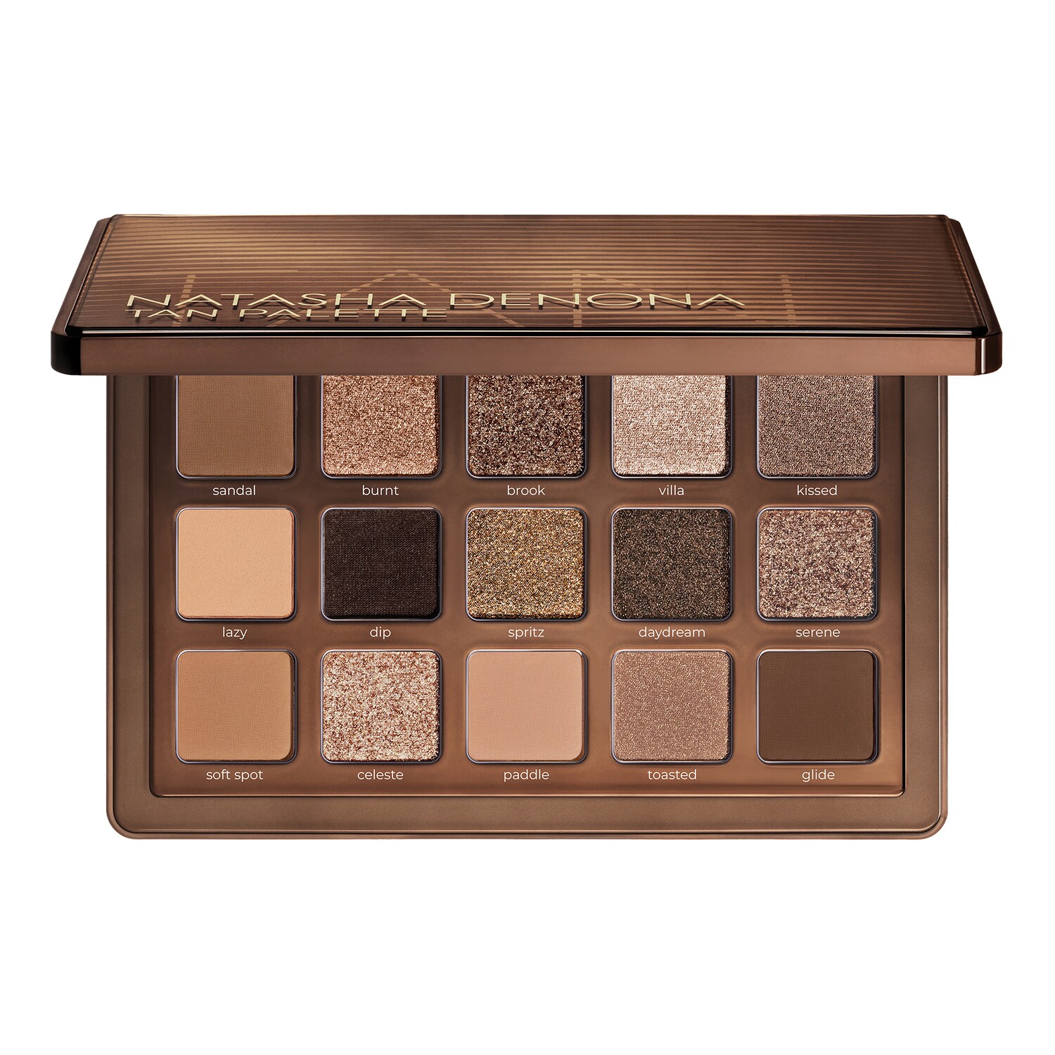 Natasha Denona - Tan Eyeshadow Palette - Midi παλέτα σκιών ματιών | 17.75 g