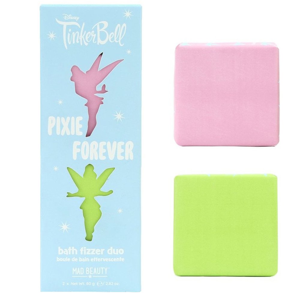 Mad Beauty Tinks Pixie Perfection Bath Fizzer Duo Άλατα για το Μπάνιο με Άρωμα Αγριολούλουδο Εμπνευσμένα από τη Χαρακτήρα Tinkerbell της Disney 2 Τεμάχια