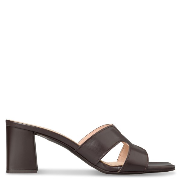 BLOCK HEEL MULES