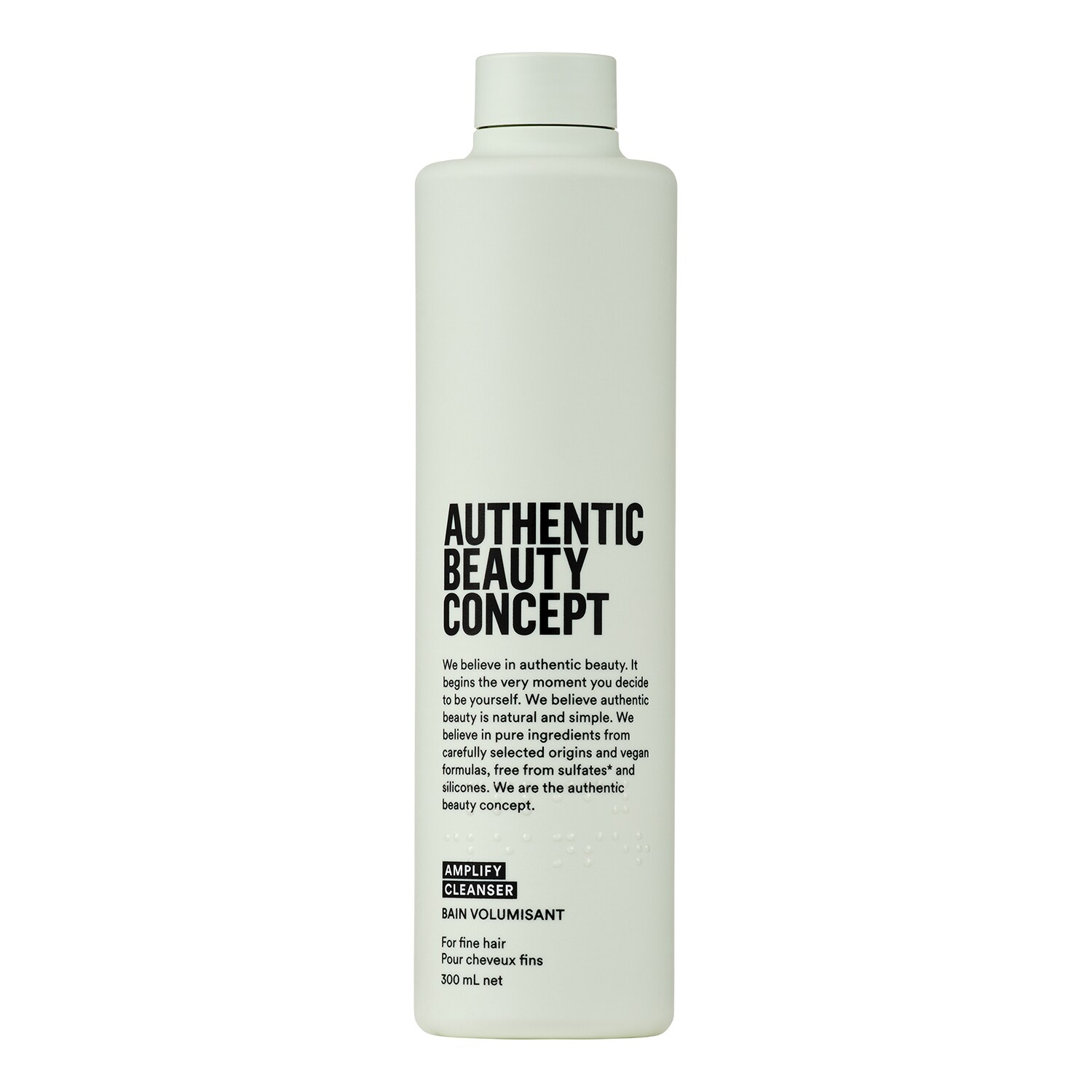 Authentic Beauty Concept - Amplify Cleanser - Σαμπουάν για όγκο σε λεπτά μαλλιά | 300 ml