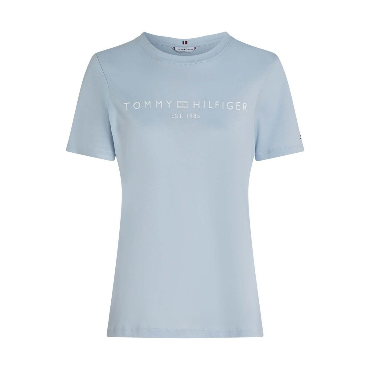 T-shirt με κοντά μανίκια Tommy Hilfiger REG CORP LOGO C-NK SS