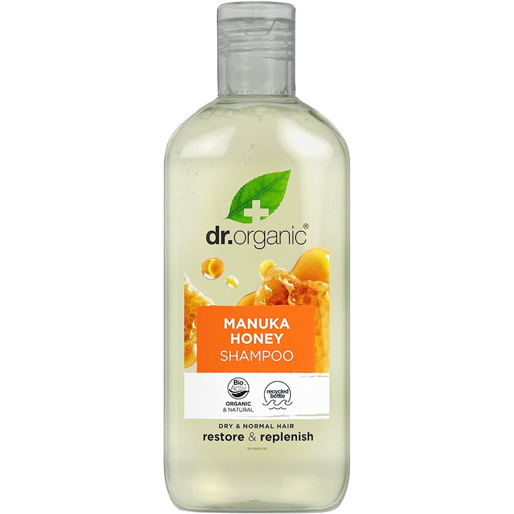Dr Organic Manuka Honey Shampoo Σαμπουάν με Βιολογικό Μέλι Μανούκα για Άμεση, Φυσική Αποκατάσταση & Επανόρθωση 265ml