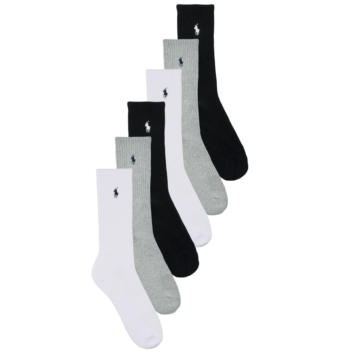 Αθλητικές κάλτσες Polo Ralph Lauren CREW 6PK-CREW SOCK-6 PACK