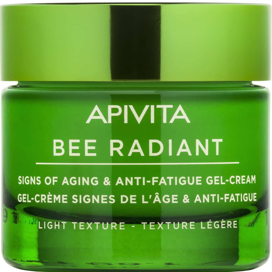 Apivita Bee Radiant Light Texture Gel-Cream Αντιγηραντική Κρέμα-Gel Προσώπου Ελαφριάς Υφής 50ml