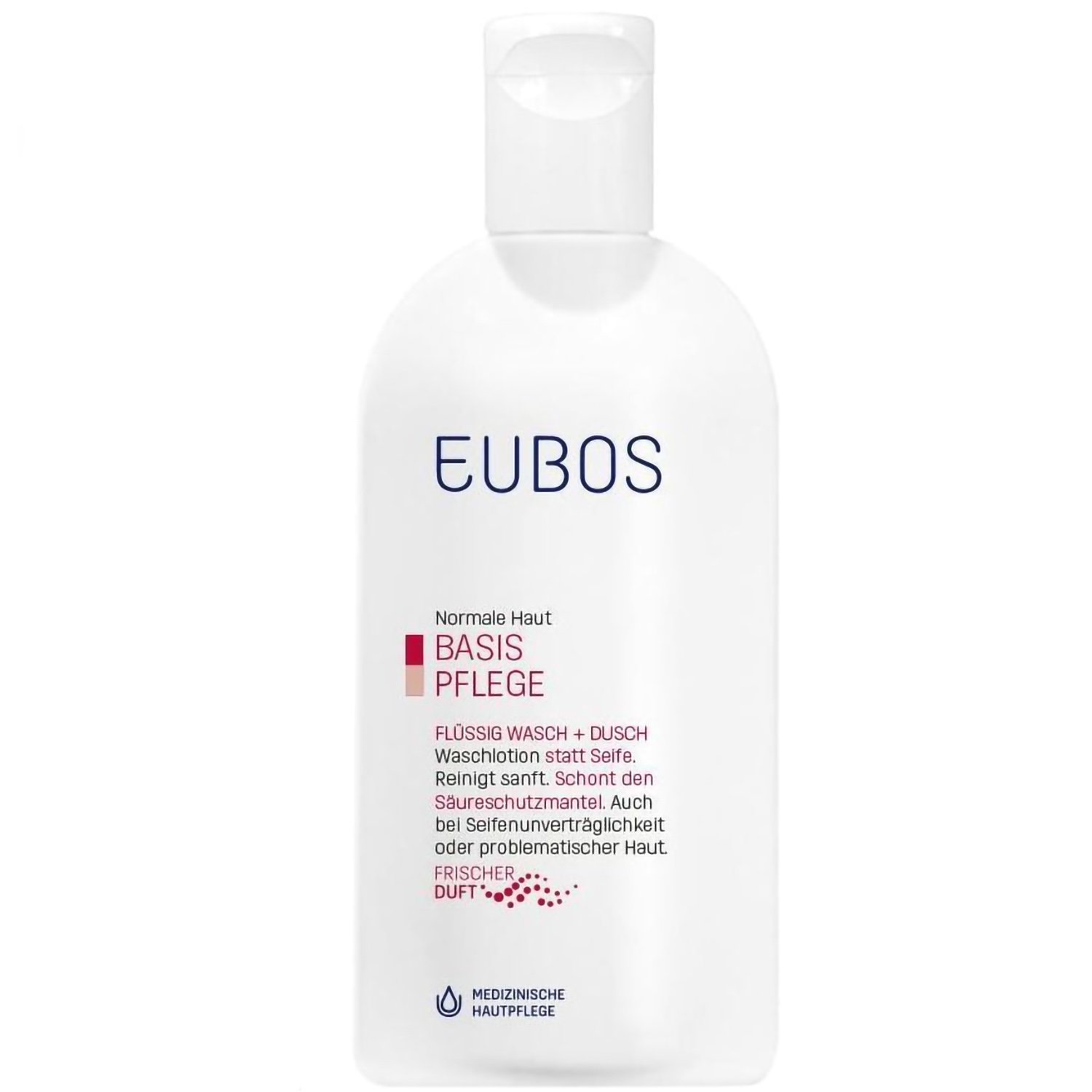 Eubos Basic Care Face - Body Liquid Washing Emulsion Υγρό Καθαρισμού Προσώπου - Σώματος, Χωρίς Σαπούνι 200ml