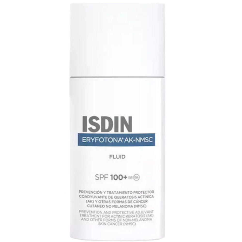 Isdin Eryfotona Ak-Nmsc Spf100+ Fluid Ενυδατική Κρέμα Ημέρας με Πολύ Υψηλή Προστασία για Πρόληψη & Αποκατάσταση της Ακτινικής Βλάβης που Προκαλείται από τον Ήλιο 50ml