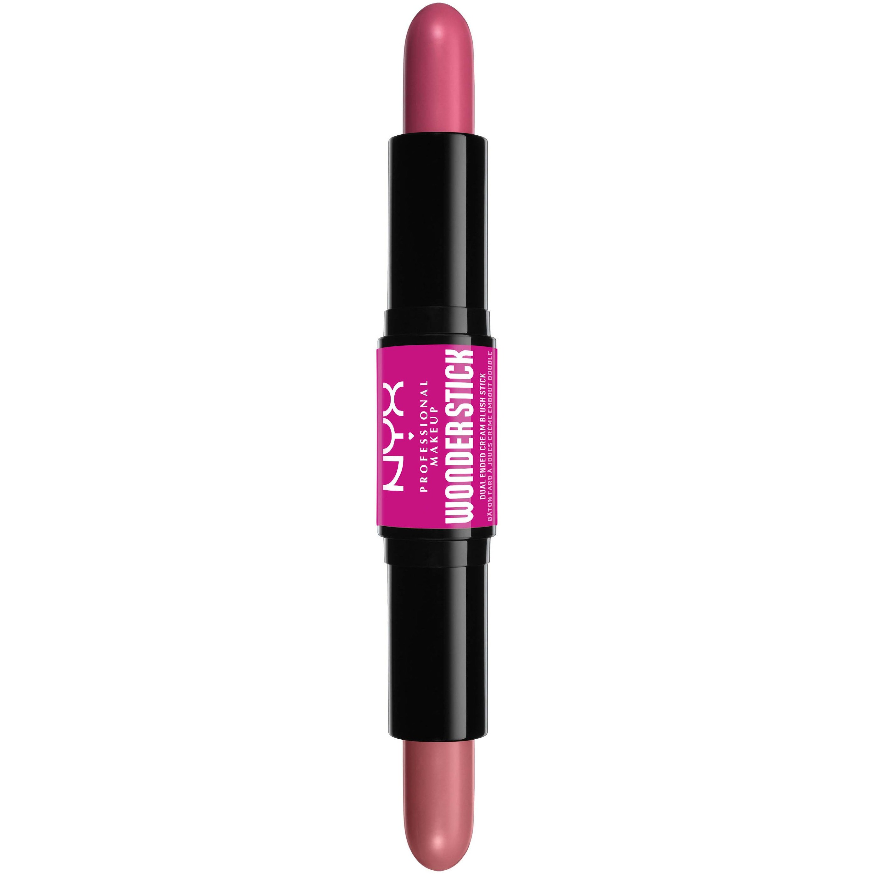 Nyx Professional Makeup Wonder Stick Dual Ended Cream Blush Stick Κρεμώδες Διπλό Ρουζ 4g - Light Peach / Baby Pink