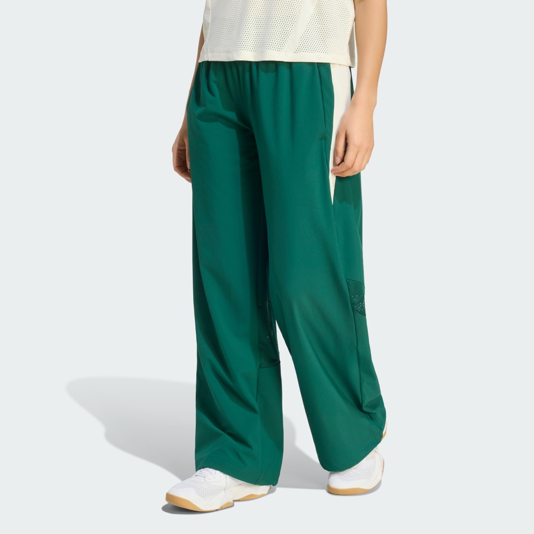Υφαντό παντελόνι Hyperglam Color Block Wide