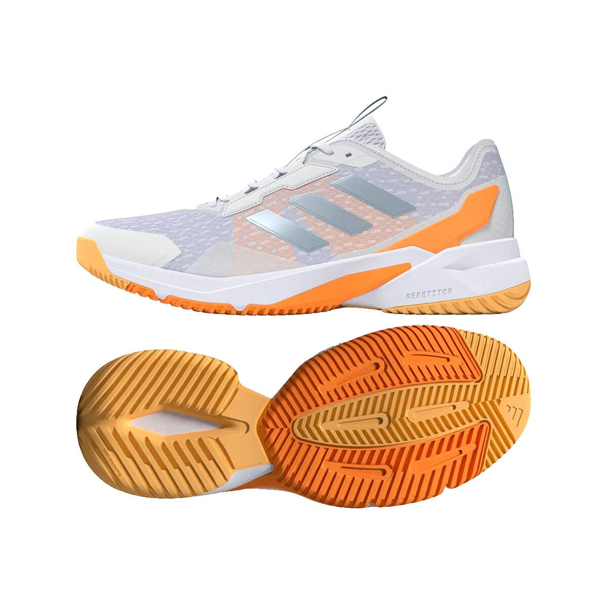 Παπούτσια Sport adidas Baskets crazyflight 6 blanc