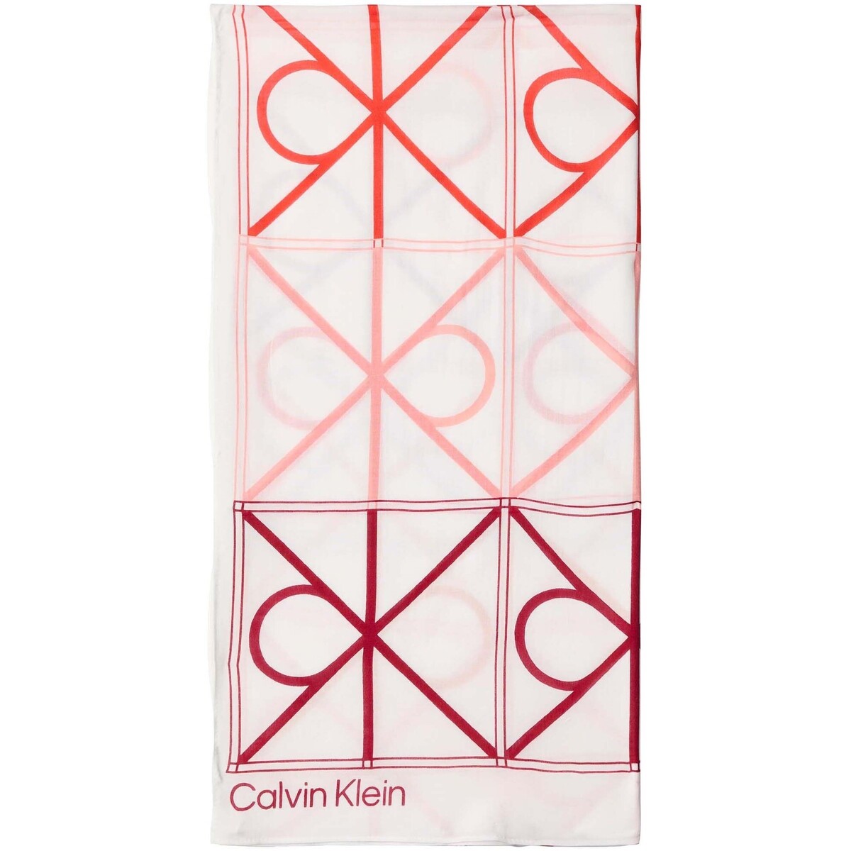Κασκόλ Calvin Klein Jeans Emblem Degrade Shawl Scarf