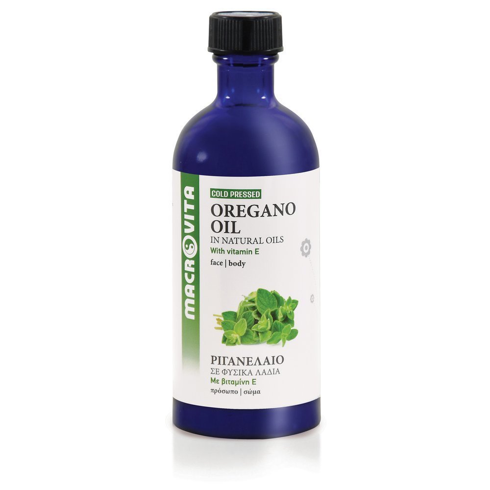Oregano Oil 100ml - Macrovita,Έλαιο Ρίγανης με Αντιμικροβιακή & Αντιμυκητιασική Δράση