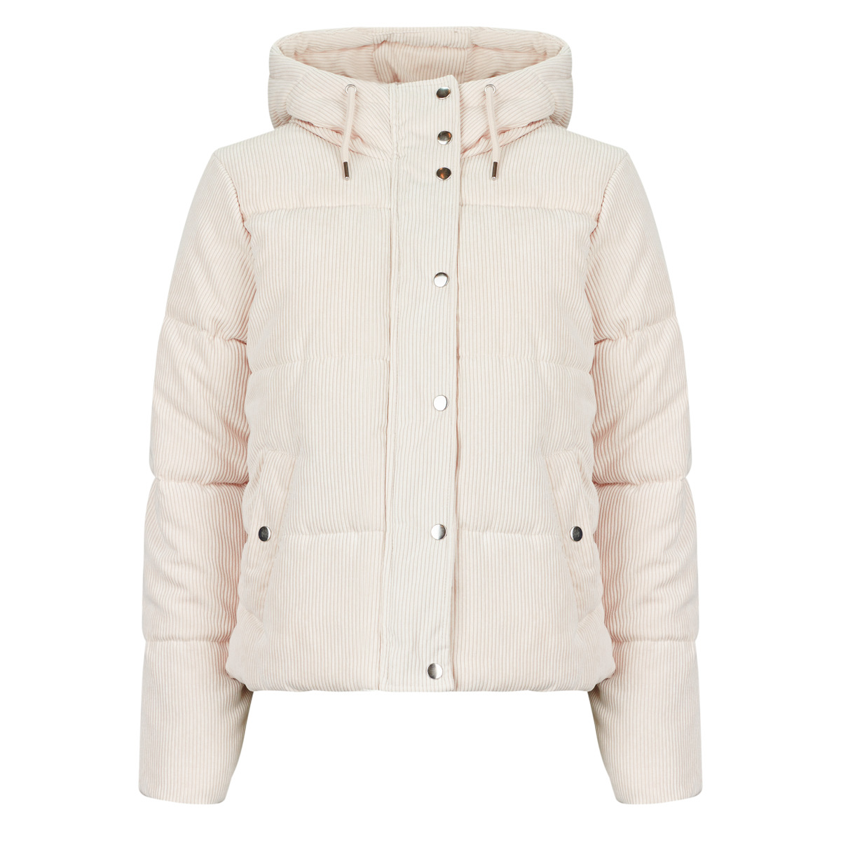Χοντρό μπουφάν JDY JDYVITA CORD SHORT HOOD PUFFER