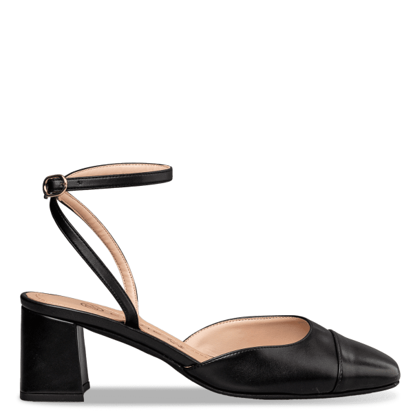 SLINGBACK MID HEEL PUMPS
